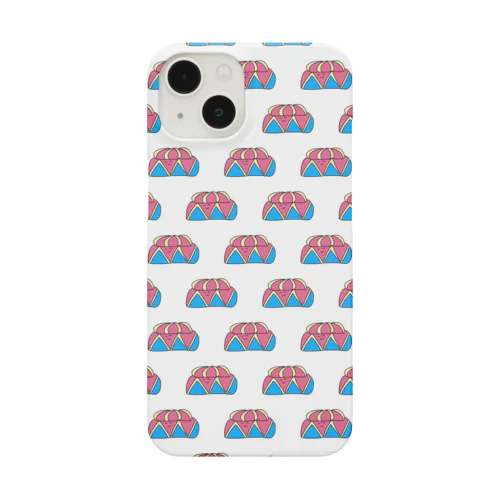 花笠　スマホケース　ホワイト Smartphone Case