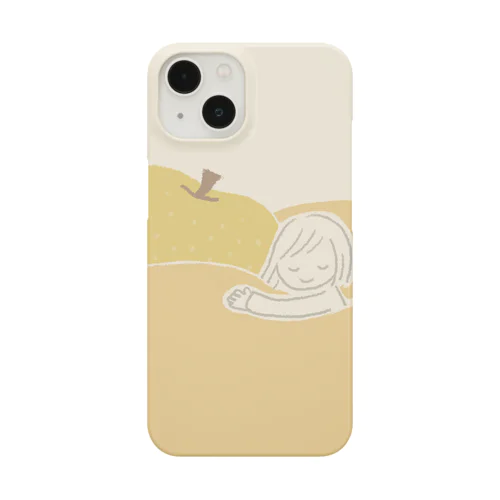 梨を撫でながら寝たい Smartphone Case