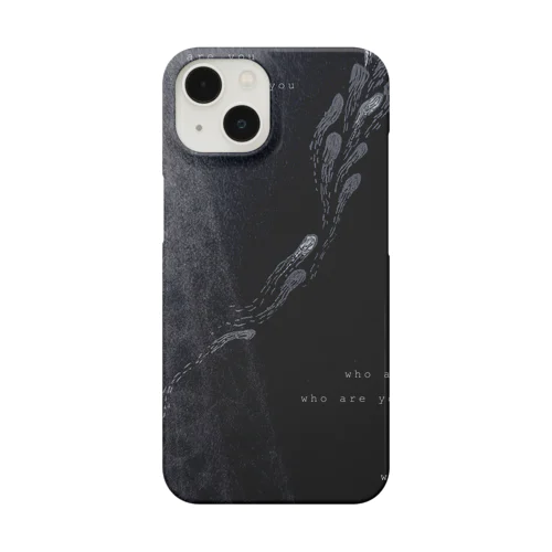 ???who are you??? / ghost trace Smartphone Case