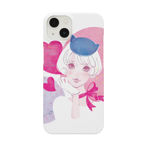 ねこ耳お帽子 Smartphone Case