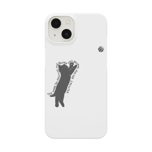 バスケットボール選手(黒ねこ) 2 Smartphone Case