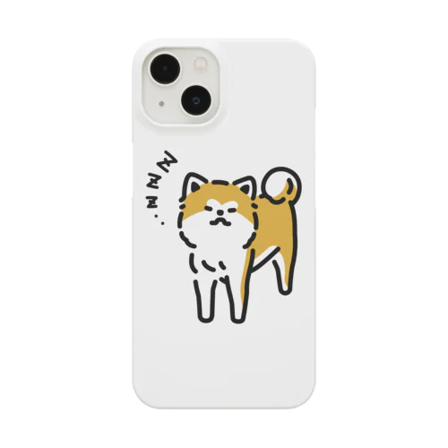 立ち寝秋田犬 Smartphone Case