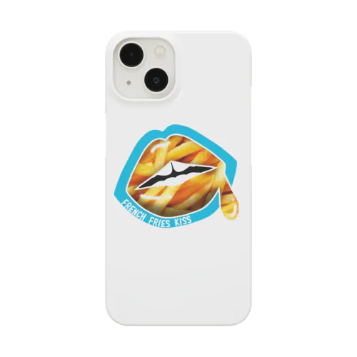 FRENCH FRIES KISS - BLUE Smartphone Case