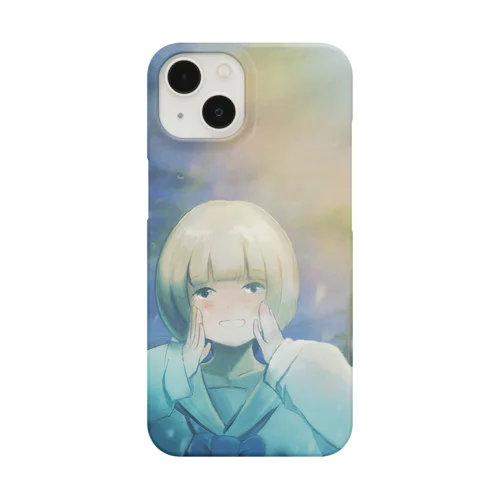 冬の街に住まう雪ん子 Smartphone Case