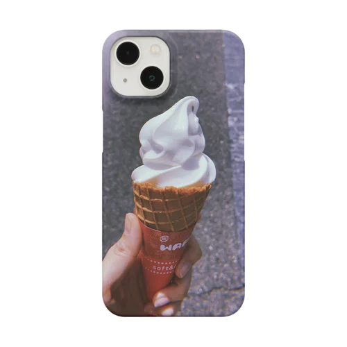 観光地・ソフトクリーム Smartphone Case