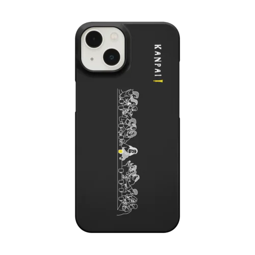 名画 × BEER（最後の晩餐）黒背景 Smartphone Case