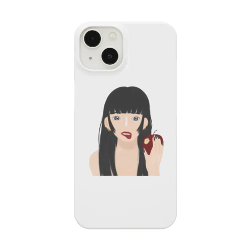 黒髪の女性 Smartphone Case