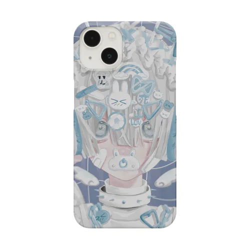 水色サブカルくん Smartphone Case