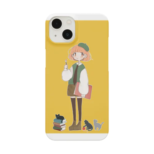 猫とお絵描き Smartphone Case