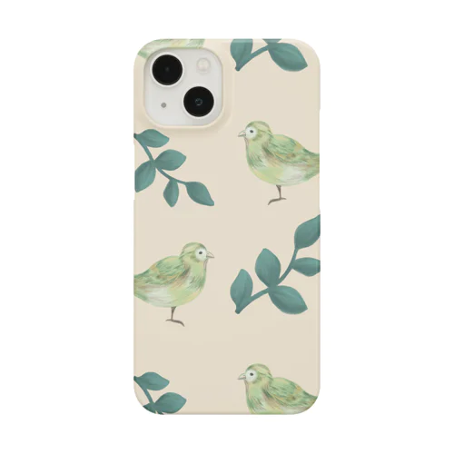 なに鳥？_クリーム Smartphone Case