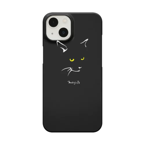 闇の猫のiphoneケース　 Smartphone Case
