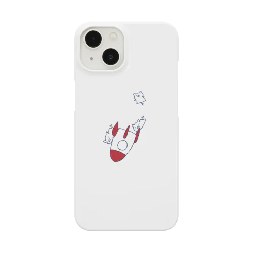 墜落するぶたさん Smartphone Case