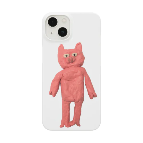 肉肉しいブタ　全身 Smartphone Case