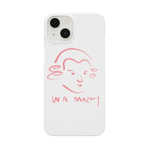 モーツァルト　赤　Mozart Smartphone Case