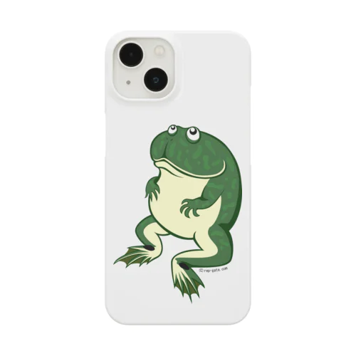 おすわりバジェットガエル Smartphone Case