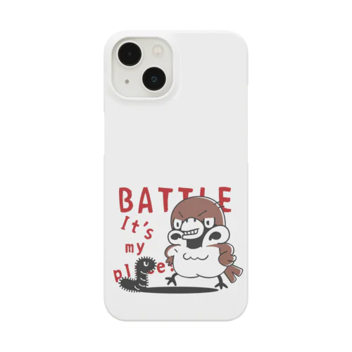 スズメがちゅん　BATTLEちゅん スマホケース