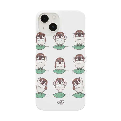 スズメがちゅん　体操ちゅん Smartphone Case