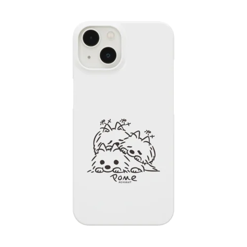  ポメラニアンとポメラニアンとポメラニアン M iPhone Smartphone Case
