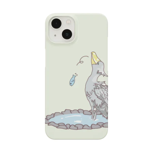 おとぼけハシビロコウ Smartphone Case