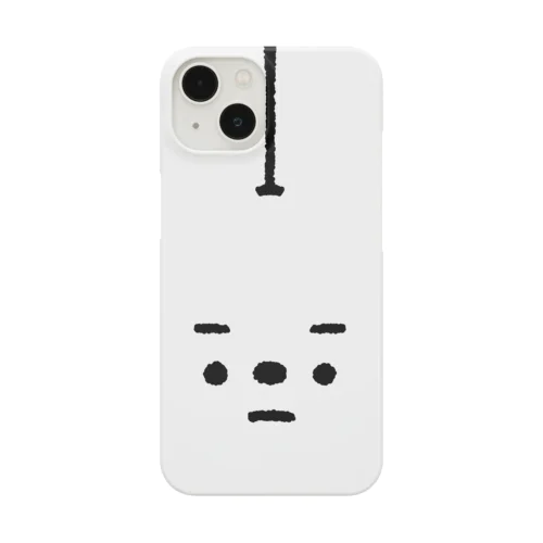 量産うさぎ まゆげ ver.ホワイト Smartphone Case