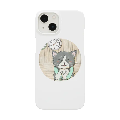 うっとりサウナにゃんこ Smartphone Case