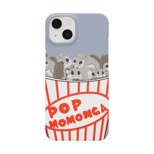 POP MOMONGA 薄藍色 Smartphone Case