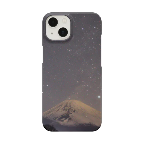 星空と富士山 スマホケース