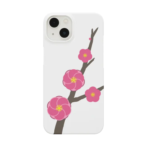 梅（白） Smartphone Case