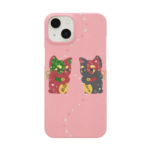 ふく福呼猫 Smartphone Case