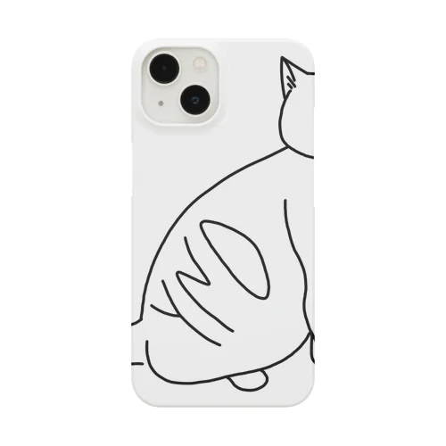 見返り美人な食パン(スマホケース) Smartphone Case