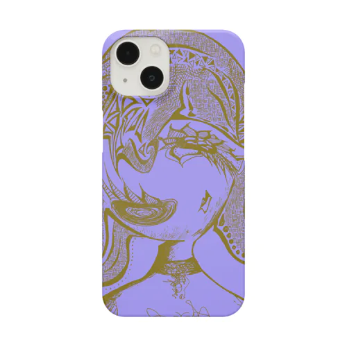 神秘ちゃん【紫】 Smartphone Case