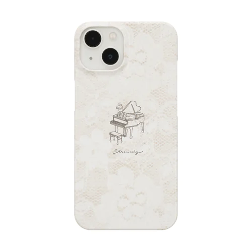 ピアノとうさぎ (レース) Smartphone Case