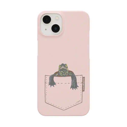 ひょっこり♪クサガメ 桃 Smartphone Case