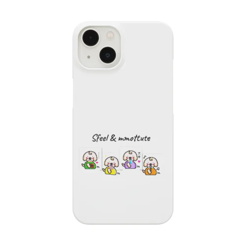 mottute 楽しいがいっぱい４種類集合❤️ iPhone Smartphone Case