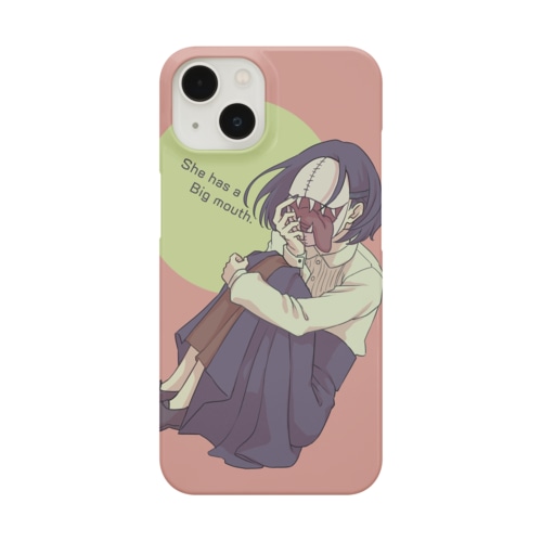 she has a big mouth. Smartphone Case