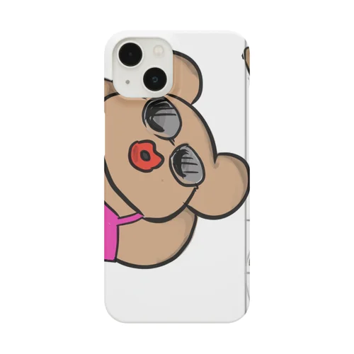 黄金比　クマ　改 iPhone Smartphone Case