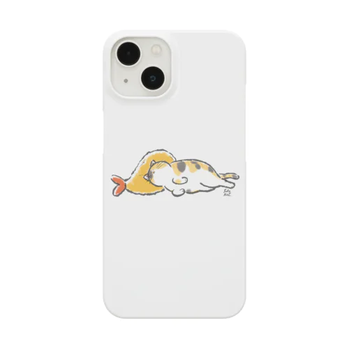 ピスピスゆーて寝るネコ【しまミケ】 Smartphone Case