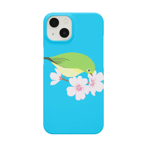 桜とメジロさん Smartphone Case