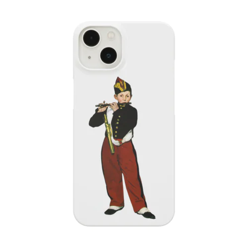 マネ　笛を吹く少年　背景無し Smartphone Case