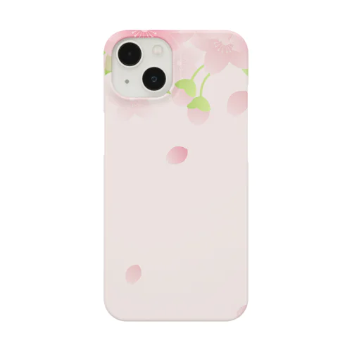 桜75-3 スマホケース