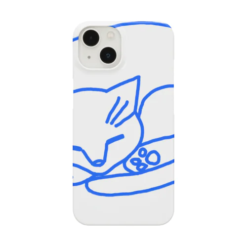 丸まって眠る猫 Smartphone Case