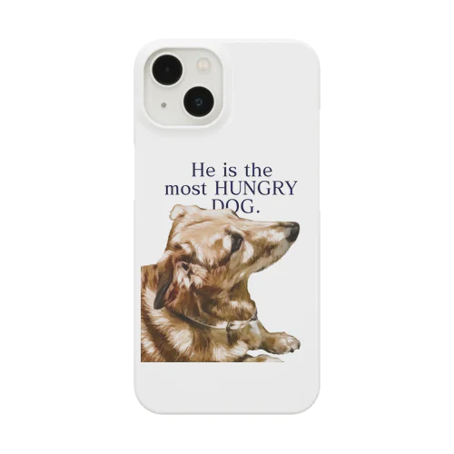 he is the most hungry dog. BLUE Smartphone Case