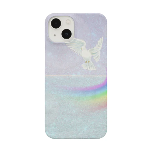 海と鳥と虹 Smartphone Case
