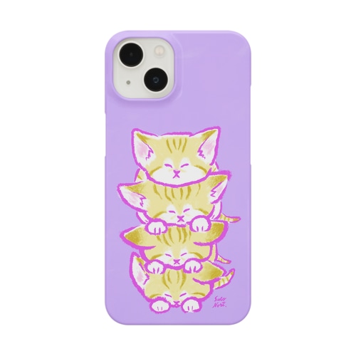スナネコタワー【ライラック】 Smartphone Case