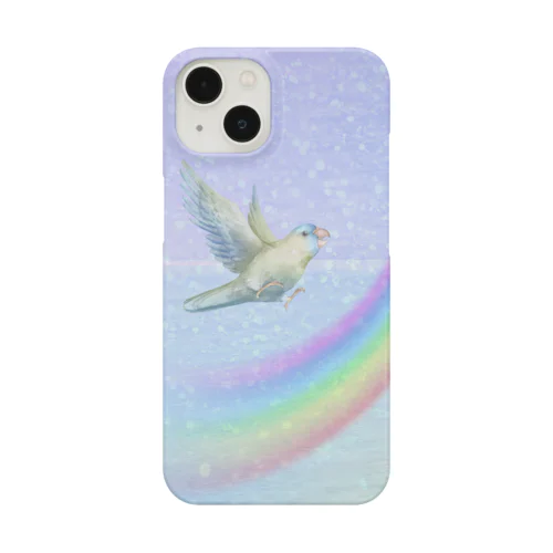 鳥と虹と海 Smartphone Case