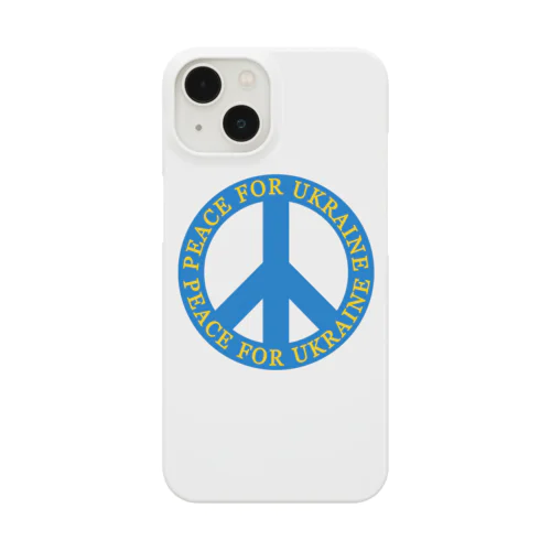 ピースフォーウクライナ　ピースマーク(Peace symbol) Smartphone Case