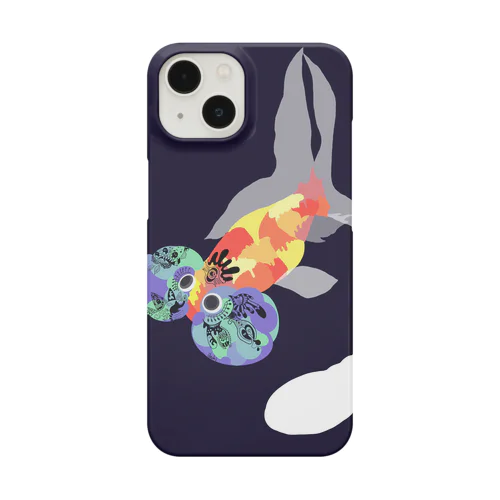 カラフル金魚　水泡眼 Smartphone Case