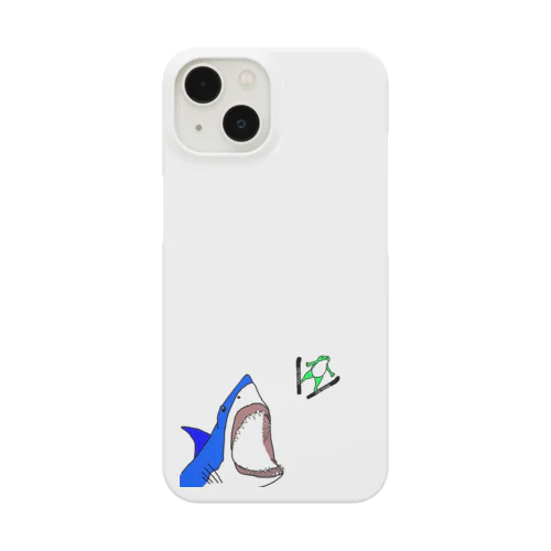 サメとカエル Smartphone Case