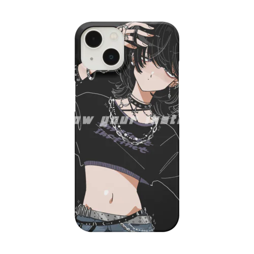 黒髪の女の子 Smartphone Case