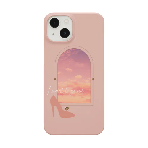 ＜空＞出かけたいっ～I want to go out Smartphone Case